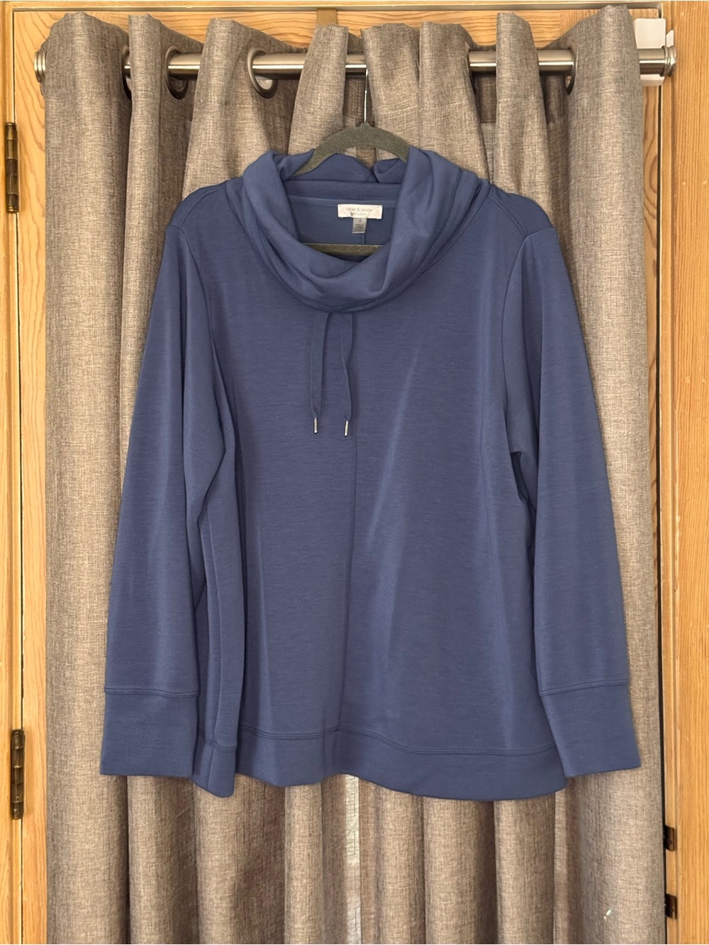 Cable & Gauge Cowl Neck Hoodie